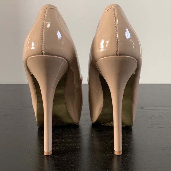 STEVE MADDEN nude platform high heels - Picture 3 of 10